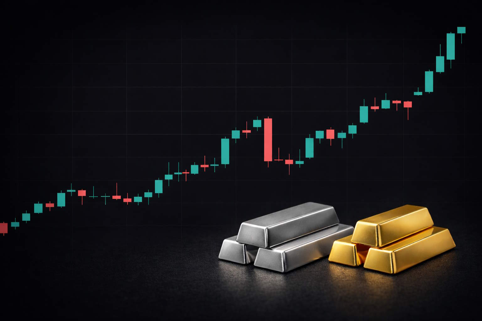 Rekordy na srebrze i złocie – dlaczego metale szlachetne wciąż drożeją